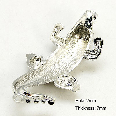 Alloy Rhinestone Links connectors ALRI-H316-03-1