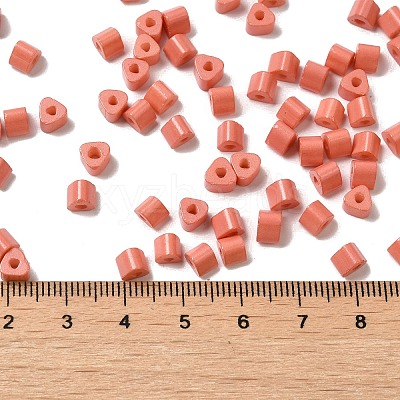 Baking Paint Glass Bead SEED-H002-K-D324-1