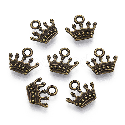 Zinc Alloy Pendants PALLOY-YWC0001-01AB-RS-1