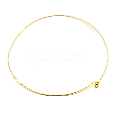 Brass Necklace Making BJEW-F132-01G-1