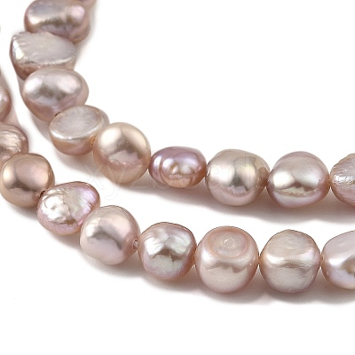 Natural Cultured Freshwater Pearl Beads Strands PEAR-A006-04C-1