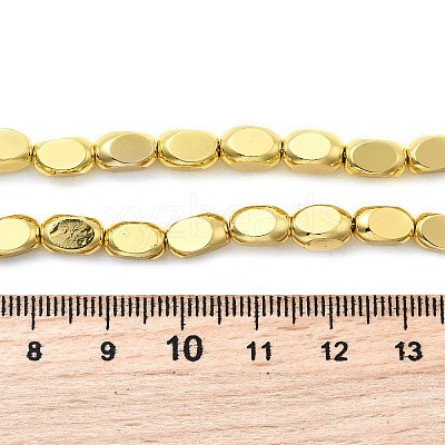 Electroplate Glass Beads Strands EGLA-F166-02A-1