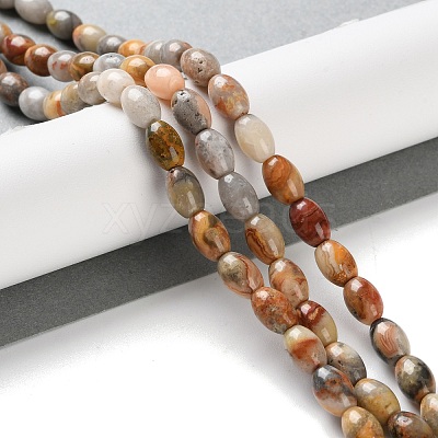 Natural Crazy Agate Beads Strands G-I369-B05-01-1