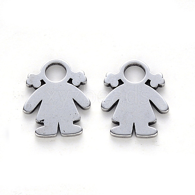 Tarnish Resistant 304 Stainless Steel Charms LS-X-STAS-N092-24-1