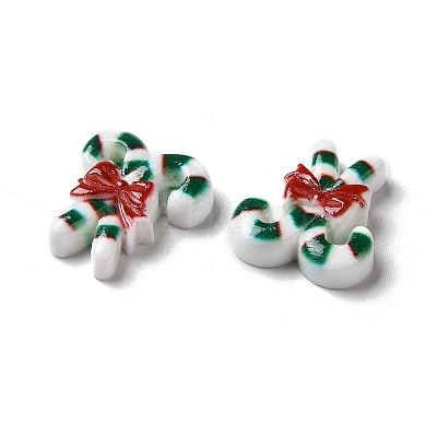 Christmas Opaque Resin Cabochons RESI-K019-24-1