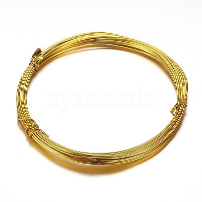 Round Aluminum Craft Wire AW-D009-1mm-10m-14-1