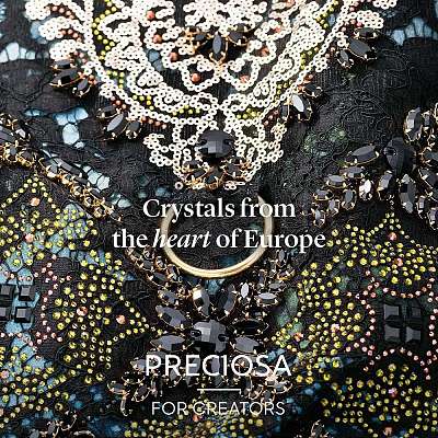 Preciosa® Crystal Hotfix Flatback Stones Y-PRC-HSS6-00030-209-1
