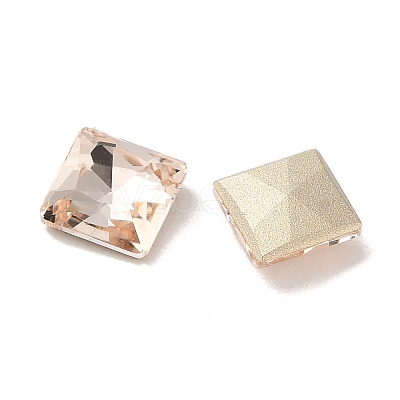 Glass Rhinestone Cabochons RGLA-P037-06B-D261-1
