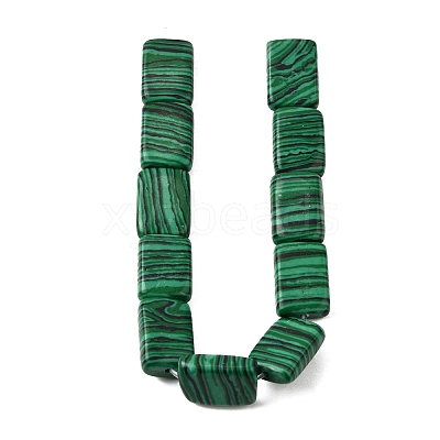 Synthetic Malachite Beads Strands G-S386-A04-1
