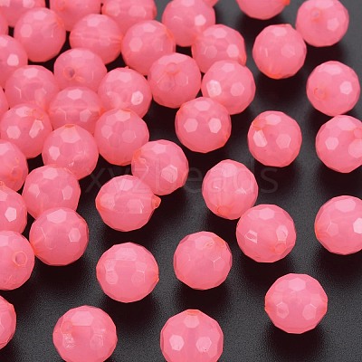 Imitation Jelly Acrylic Beads MACR-S373-97A-E09-1