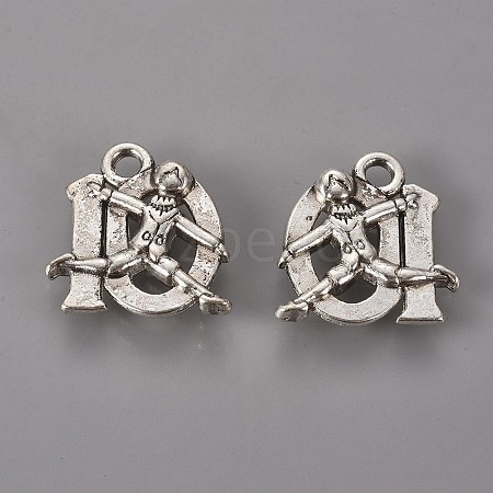 Tibetan Style Alloy Pendants LS-TIBEP-GC149-AS-RS-1