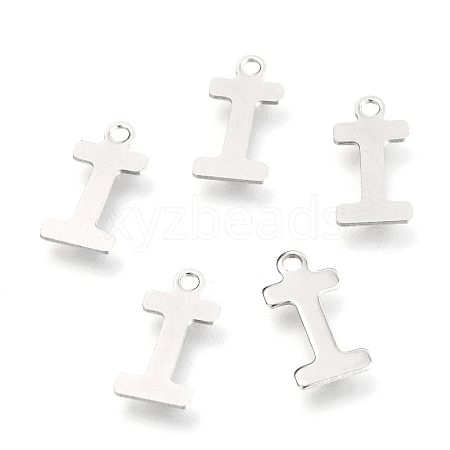 Non-Tarnish 201 Stainless Steel Charms X-STAS-C021-06P-I-1