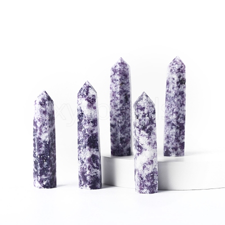Tower Natural Lepidolite Home Display Decoration PW-WG20981-46-1