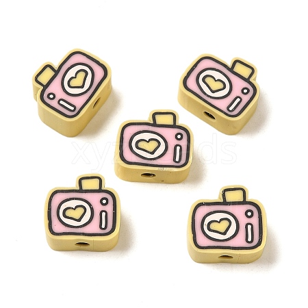 Camera Shape Polymer Clay Beads CLAY-Z003-01B-1