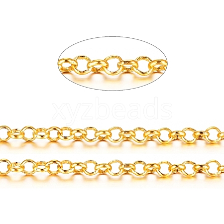 Brass Rolo Chains X-CHC-S008-002C-G-1