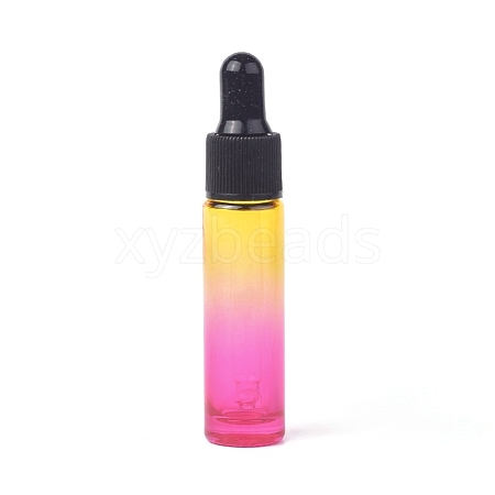 Two Tone Glass Dropper Bottles X-MRMJ-WH0056-89A-1