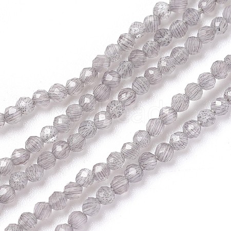 Imitation Jade Glass Beads Strands GLAA-F094-C05-1