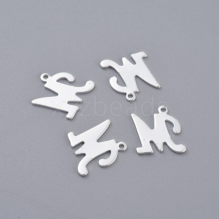 201 Stainless Steel Pendants STAS-O098-03S-M-1