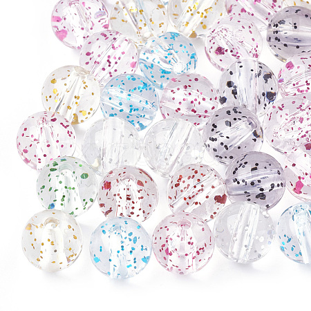 Transparent Acrylic Beads MACR-S361-02-8mm-1