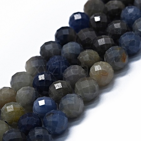 Natural Sapphire Beads Strands G-G927-21B-1