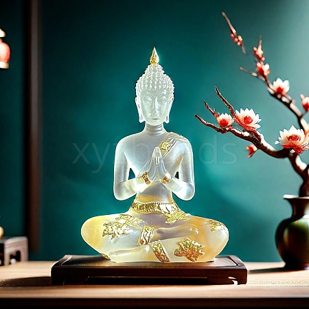 Resin Buddha Statue Display Decoration PW-WG560CA-01-1