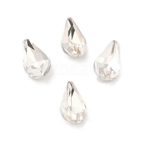 Glass Rhinestone Cabochons GLAA-B012-14-1