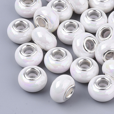 Opaque Resin European Beads RPDL-T038-007M-1