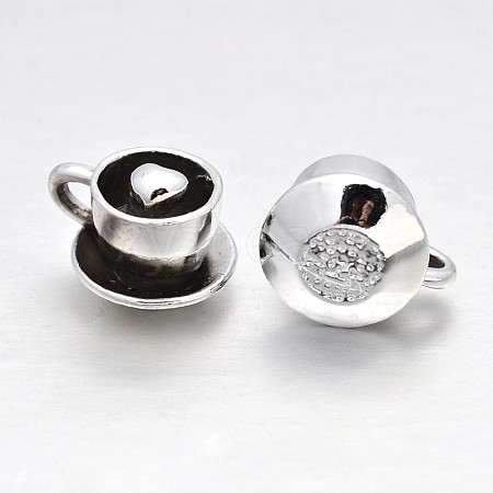 Alloy Coffee Cup Charms PALLOY-J514-10S-3A-1