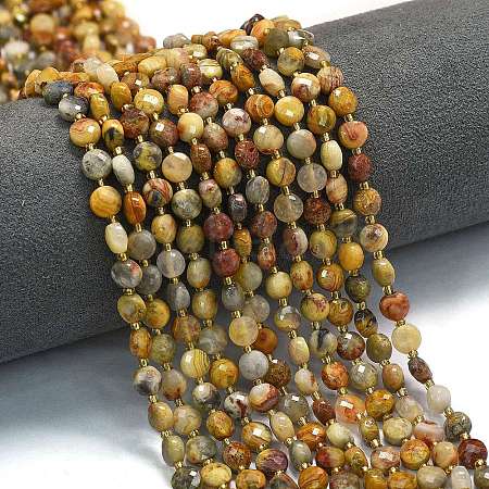 Natural Crazy Agate Beads Strands G-K389-B71-01-1