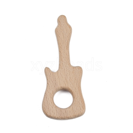 Natural Beech Wooden Baby Teething Toys WOOD-U003-02-1