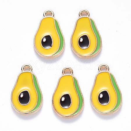 Alloy Enamel Charms ENAM-N054-022-1