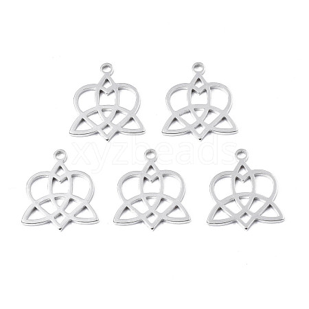 Non-Tarnish 201 Stainless Steel Pendants STAS-T063-169P-1