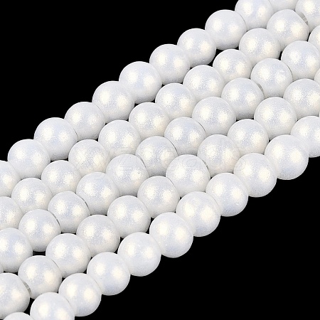 Baking Paint Glass Pearl Beads Strands DGLA-ZX001-05A-01-1