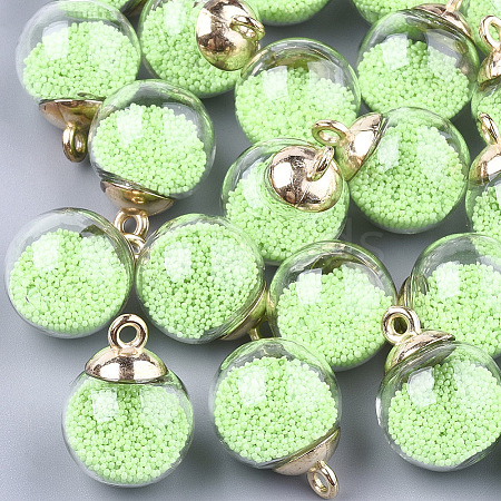 Glass Ball Pendants X-GLAA-T003-03D-1