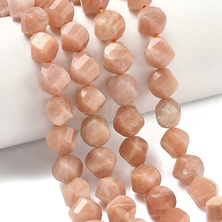 Natural Sunstone Beads Strands G-C267-B07-1