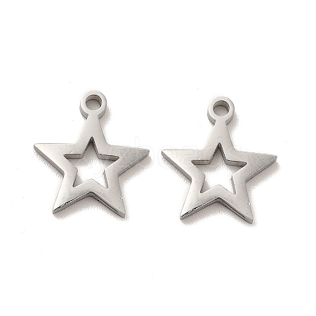 Non-Tarnish 304 Stainless Steel Charms STAS-M089-57P-1