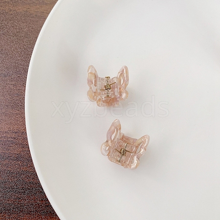 Butterfly Cellulose Acetate(Resin) Claw Hair Clips PW-WG2A5C1-08-1