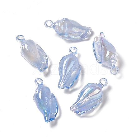 UV Plating Acrylic Pendants PACR-M003-09F-1