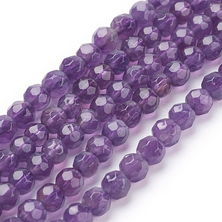 Natural Amethyst Beads Strands L-G-C073-6mm-3-1