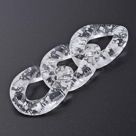 Transparent Acrylic Linking Rings OACR-N009-014A-03-1