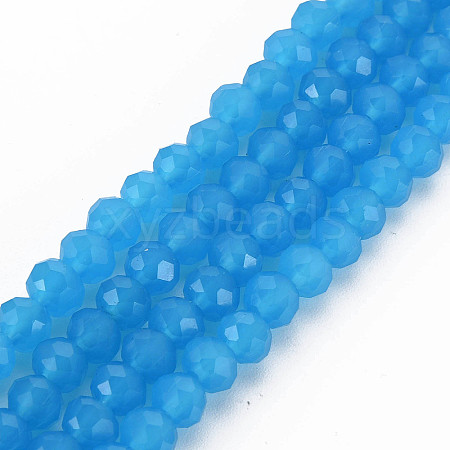 Glass Beads Strands EGLA-A044-J2mm-D09-1