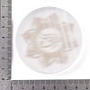 Flat Round Natural Selenite Slice Coasters DJEW-C015-02B-3