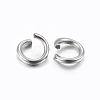 304 Stainless Steel Open Jump Rings STAS-H437-5.5x1mm-2