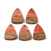 Resin & Wood Pendants WOOD-S061-02D-1