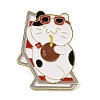 Summer Beach Cartoon Cat Enamel Pins JEWB-S034-03G-A-1