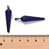 Natural Lapis Lazuli Pointed Pendants G-D089-01P-04-3