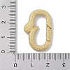 Rack Plating Brass Micro Pave Cubic Zirconia Spring Gate Rings Clasps KK-NH0002-18G-01-3