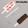 CHGCRAFT Transparent Acrylic DIY Ice Cream Stick DIY-CA0005-87-2