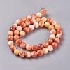 Natural Persian Jade Beads Strands G-H1625-6mm-PR11-2