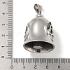 304 Stainless Steel Big Pendants STAS-Z097-01AS-04-3